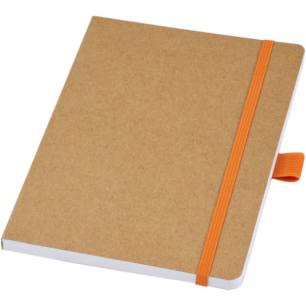 Berk A5 notitieboek van gerecycled papier - Oranje