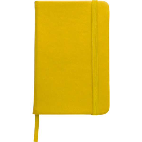 PU notebook Brigitta yellow
