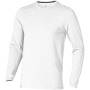 Ponoka long sleeve men's GOTS organic t-shirt - White - 3XL
