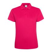 AWDis Ladies Cool Polo Shirt, Hot Pink, XS, Just Cool