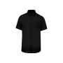 Men's short-sleeved non-iron shirt Black M