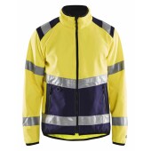 High Vis Geel/Marineblauw