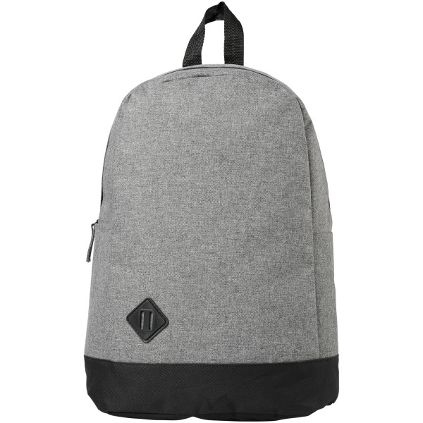 Dome 15" laptop backpack 15L - Heather grey/Solid black