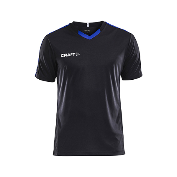 Craft Progress contrast jersey jr black/cl co 122/128