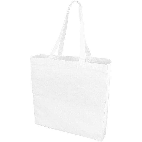 Odessa 220 g/m² cotton tote bag 13L - White