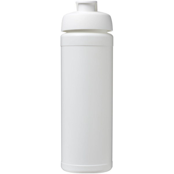 Baseline® Plus grip 750 ml flip lid sport bottle - White