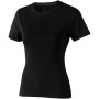 Nanaimo short sleeve women's t-shirt - Solid black - S