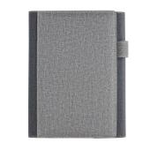 A5 luksus designet notesbog omslag, grå