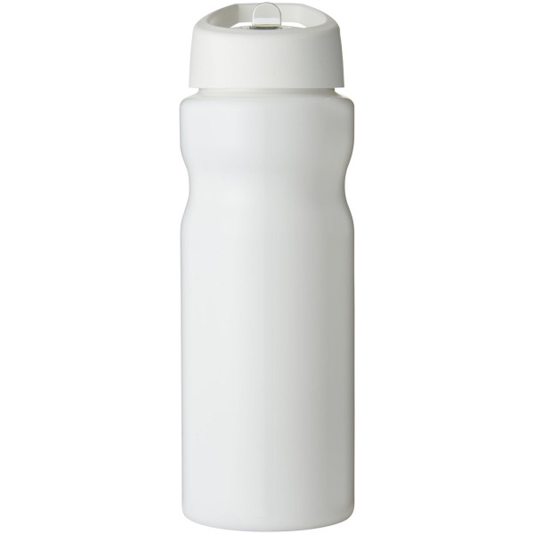 H2O Active® Base 650 ml spout lid sport bottle - White