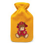 800 C.C. Rubber Hot Water Bottle Bags with Fleece Cover