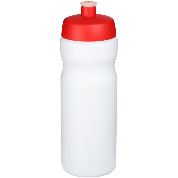 Baseline® Plus 650 ml bottle with sports lid - Red/White