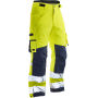 2236 Hi-vis winter trousers star geel/navy C60