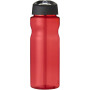 H2O Active® Base Tritan™ 650 ml spout lid sport bottle - Red/Solid black
