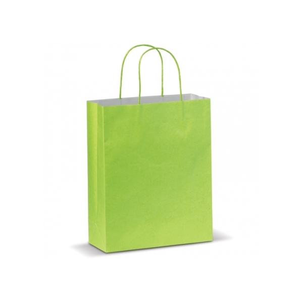 Kraft bag medium 120g/m² - Light Green