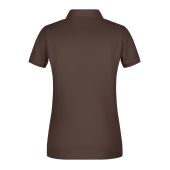 Ladies' Basic Polo - brown - XXL