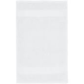 Sophia 450 g/m² håndklæde i bomuld 30x50 cm - Hvid