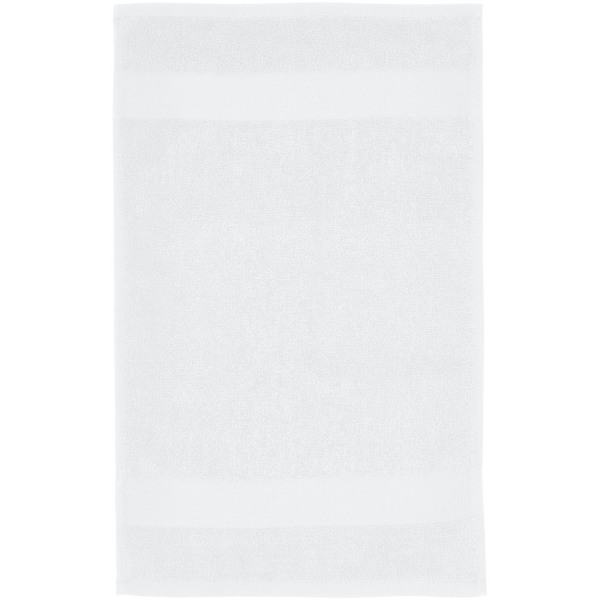 Sophia 450 g/m² cotton bath towel 30x50 cm - White