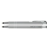 Aluminium Touch pen Stylus zilver