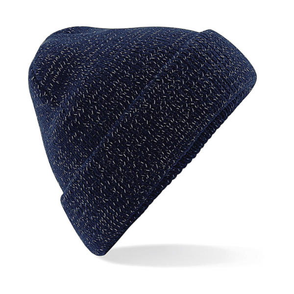 Reflective Beanie - French Navy - One Size