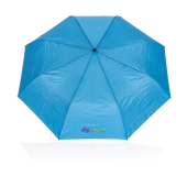21" Impact AWARE™ RPET 190T mini auto åben paraply, tranquil blue