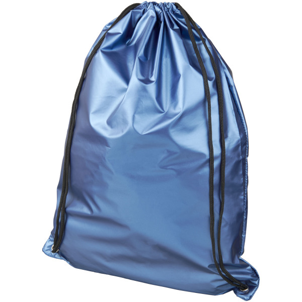 Oriole shiny drawstring backpack 5L - Light blue