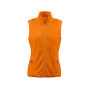 Printer Sideflip lady fleece vest Bright Orang XXL