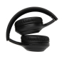 RCS standaard recycled plastic hoofdtelefoon, zwart