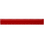 Renzo 30 cm kunststof liniaal - Rood