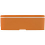 MIYO single layer lunch box - Orange/White