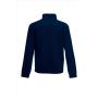 FOTL Classic Zip Neck Sweat, Deep Navy, S