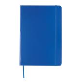 A5 hardcover notitieboek, blauw