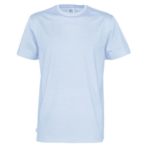 T-Shirt Man Sky Blue 3XL (GOTS)