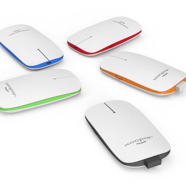 Xoopar Pokket 2 Wireless Mouse - red