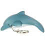 Anti-stress dolfijn sleutelhanger Grijs