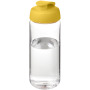 H2O Active® Octave Tritan™ 600 ml sportfles met klapdeksel - Transparant/Geel