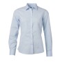 Ladies' Shirt Longsleeve Poplin - light-blue - 3XL