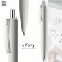 Ballpoint Pen e-Forty Soft White
