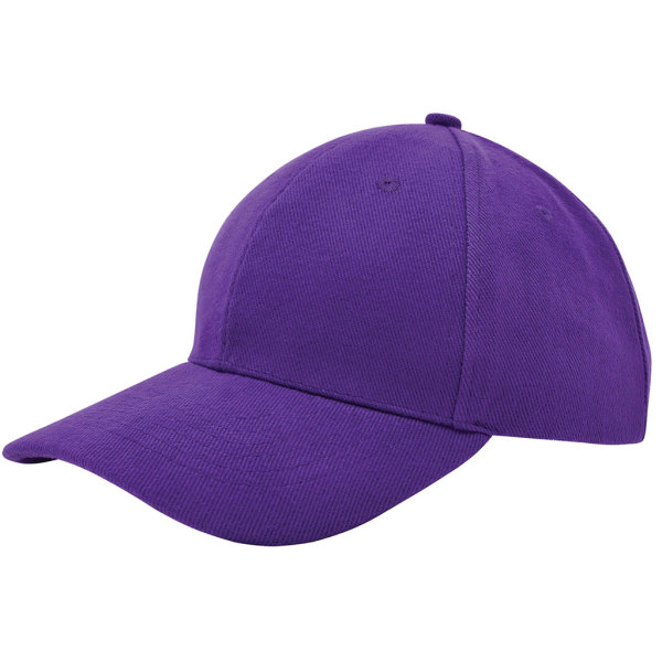 Heavy brushed cap - Paars Heavy brushed cap - Paars