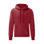 Classic Hooded Sweat - Heather Red - S