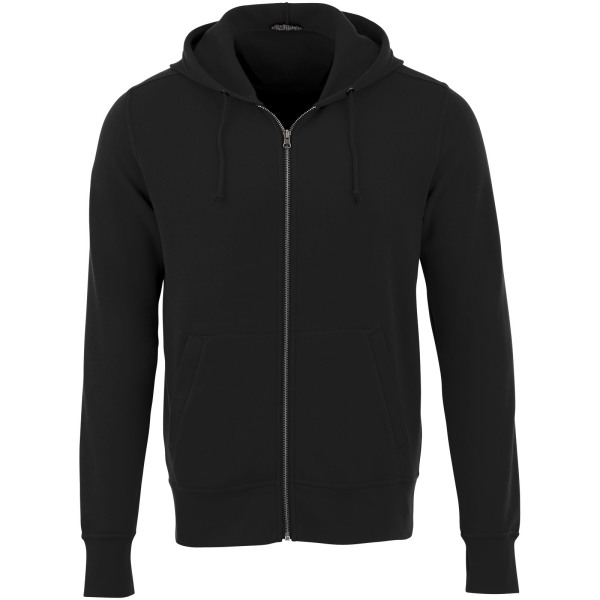 Cypress unisex full zip hoodie - Solid black - XXS