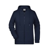 Ladies' Zip Hoody - navy - 3XL