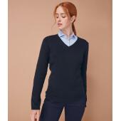 Ladies Lightweight Cotton Acrylic V Neck Sweater Ladies Lightweight Cotton Acrylic V Neck Sweater