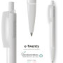 Ballpoint Pen e-Twenty Antibacterial White