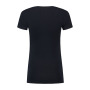 L&S T-shirt Crewneck cot/elast SS for her dark navy 3XL