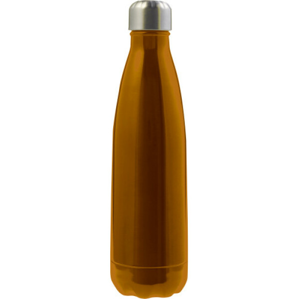 Trinkflasche(650 ml) aus Edelstahl Sumatra Orange