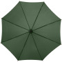Kyle 23" auto open umbrella wooden shaft and handle - Forest green