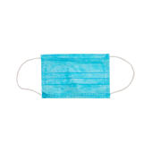 Medical face mask 3-ply Kids - Blue - One Size