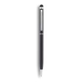 Tynd stylus pen i metal, sort