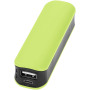 Edge powerbank 2000 mAh - Lime/Zwart