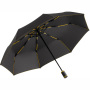 Pocket umbrella FARE® AOC-Mini Style - black-yellow